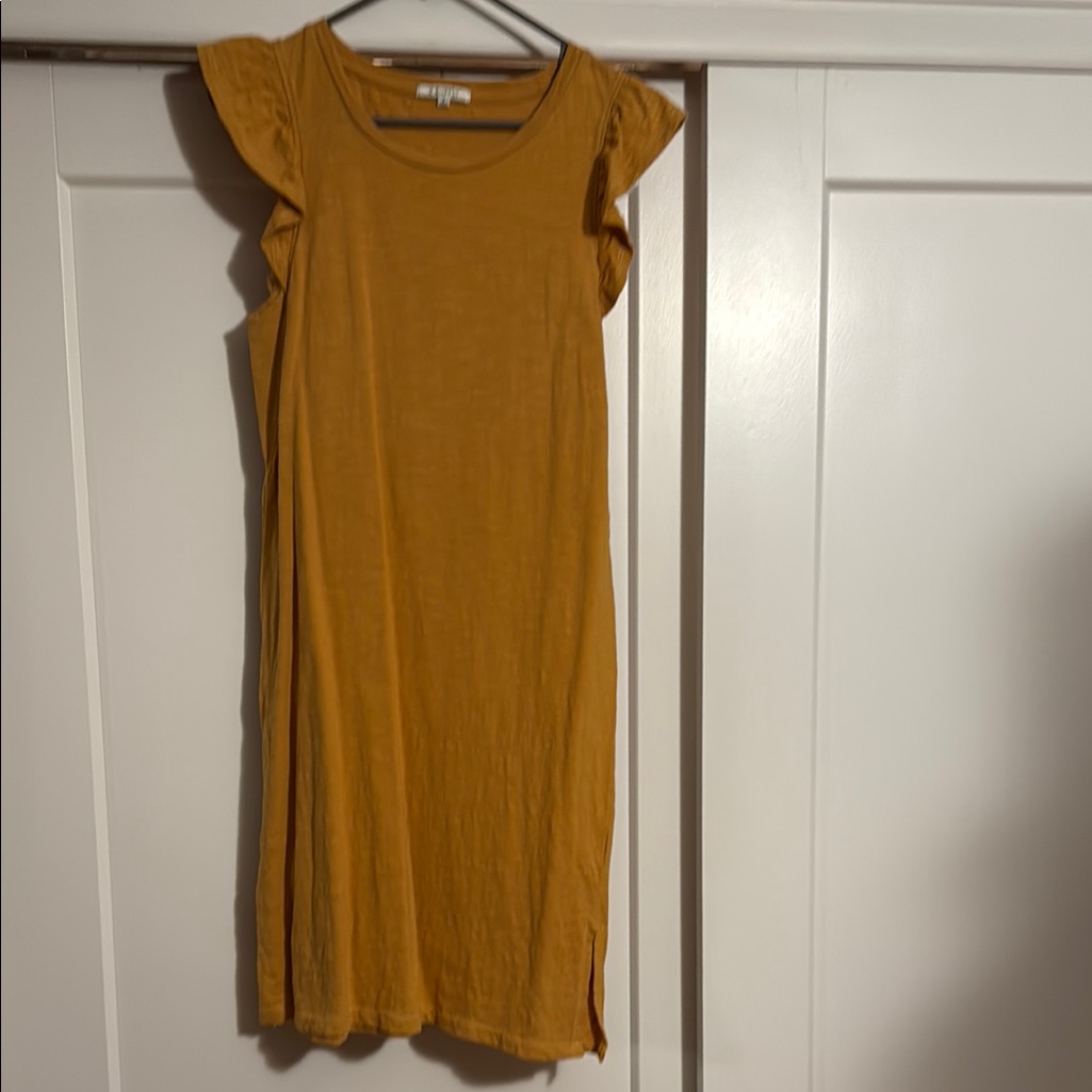 Z Supply Yellow Midi Dress